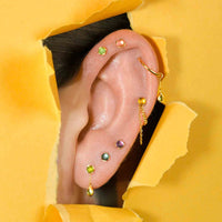 Buddha Jewelry Organics - Peekaboo Amethyst - Threadless End