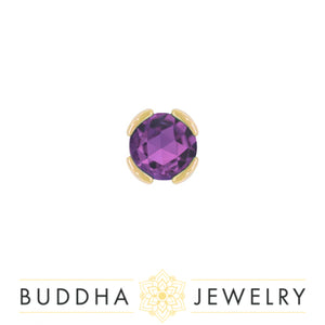 Buddha Jewelry Organics - Peekaboo Amethyst - Threadless End