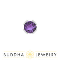 Buddha Jewelry Organics - Peekaboo Amethyst - Threadless End
