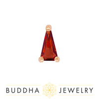 Buddha Jewelry Organics - Seek - Garnet Threadless End
