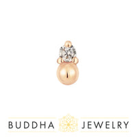 Buddha Jewelry Organics - Babe - Diamond - Threadless End
