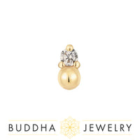 Buddha Jewelry Organics - Babe - Diamond - Threadless End
