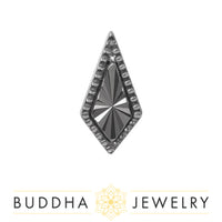 Buddha Jewelry Organics - Bad As Hell - Rhodium - Threadless End
