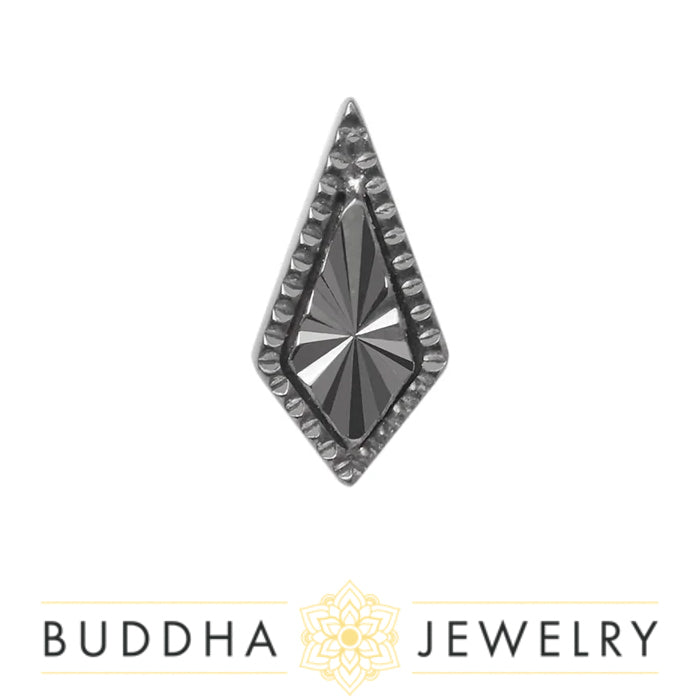 Buddha Jewelry Organics - Bad As Hell - Rhodium - Threadless End