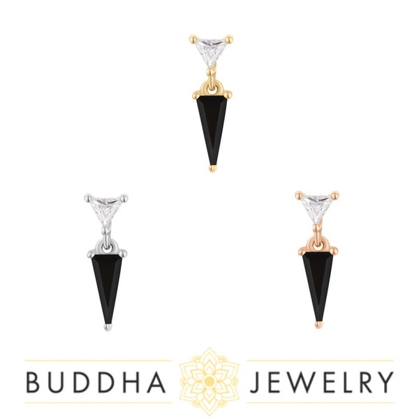 Buddha Jewelry Organics - Daring - CZ/Spinel - Threadless End