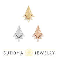 Buddha Jewelry Organics - Glow - Diamond - Threadless End
