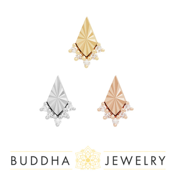 Buddha Jewelry Organics - Glow - Diamond - Threadless End