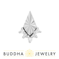Buddha Jewelry Organics - Glow - Diamond - Threadless End
