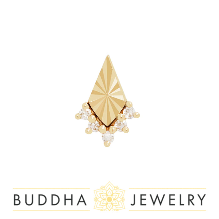 Buddha Jewelry Organics - Glow - Diamond - Threadless End