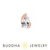 Buddha Jewelry Organics - Occasion - CZ - Threadless End

