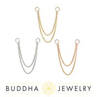 Buddha Jewelry Organics - Double Box Chain - Threadless End
