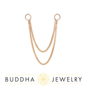 Buddha Jewelry Organics - Double Box Chain - Threadless End