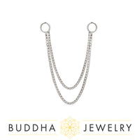 Buddha Jewelry Organics - Double Box Chain - Threadless End
