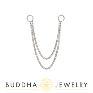 Buddha Jewelry Organics - Double Box Chain - Threadless End