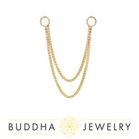 Buddha Jewelry Organics - Double Box Chain - Threadless End
