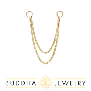 Buddha Jewelry Organics - Double Box Chain - Threadless End