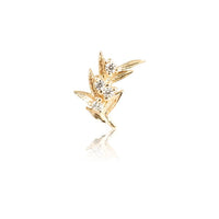 MAË - 14k Gold - Serenity and Serenity mini - CZ - Threadless end
