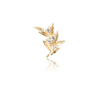 MAË - 14k Gold - Serenity and Serenity mini - CZ - Threadless end
