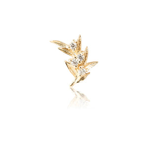 MAË - 14k Gold - Serenity and Serenity mini - CZ - Threadless end