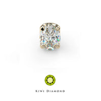Kiwi Diamond - Low profile Oval - threadless end

