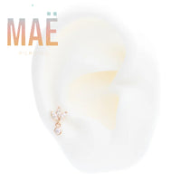 MAË - 14k Gold - Valentina - Threadless end
