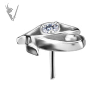 Valkyrie - SS316l -  Eye of Horus - Threadless end
