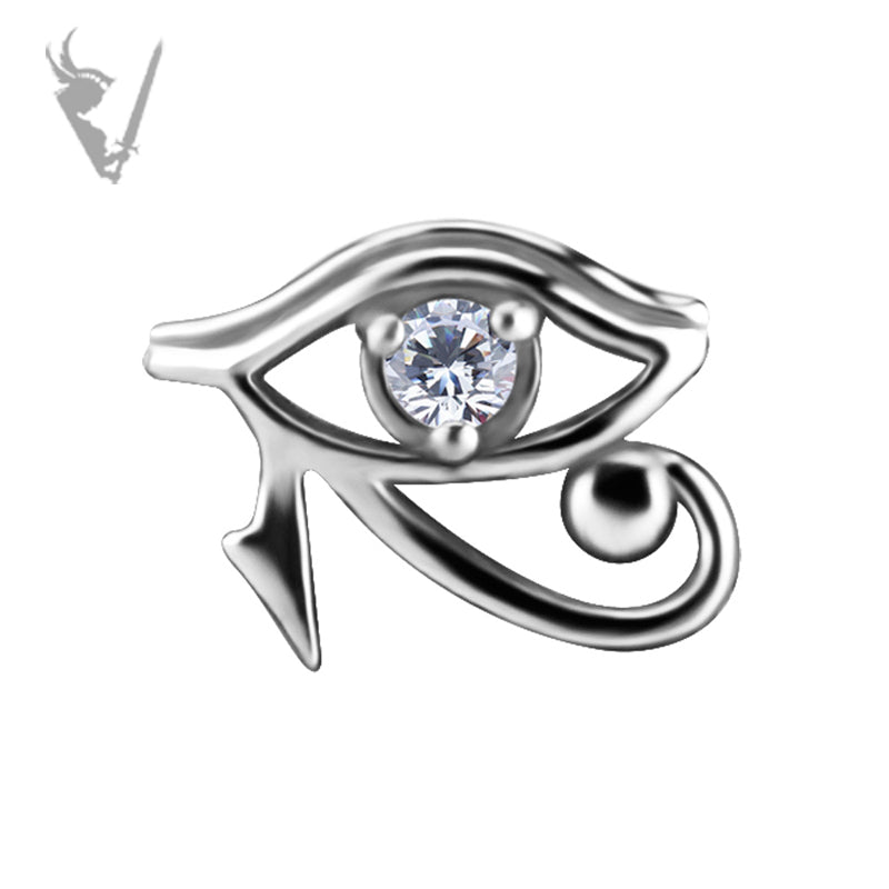 Valkyrie - SS316l -  Eye of Horus - Threadless end