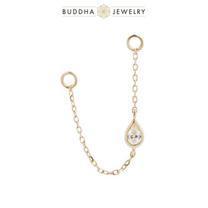 Buddha Jewelry Organics - Teardrop - CZ Chain