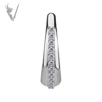 Valkyrie - CoCR - CZ Hoop earrings
