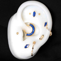 Buddha Jewelry Organics - Reputation - Lapis - Threadless End
