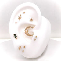 Buddha Jewelry Organics - Serpent - Threadless End
