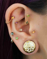 Buddha Jewelry Organics - Peekaboo Amethyst - Threadless End
