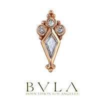 BVLA - 14k Gold - Temptress - Threaded  end