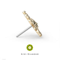 Kiwi Diamond - Kira sun - Threadless end
