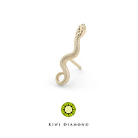 Kiwi Diamond - Manasa Snake - threadless end
