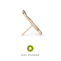 Kiwi Diamond - Manasa Snake - threadless end
