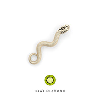 Kiwi Diamond - Manasa Snake - threadless end
