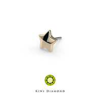 Kiwi Diamond - Puffy Star - threadless end
