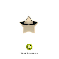 Kiwi Diamond - Puffy Star - threadless end
