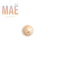 MAË - 14k Gold - Helios - Threadless end
