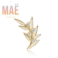 MAË - 14k Gold - Serenity - Threadless end
