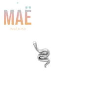 MAË - 14k Gold - Snake - Threadless end
