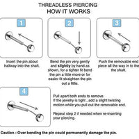 Valkyrie - CoCr -  Threadless Floral end