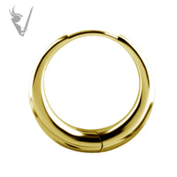 Valkyrie -  CoCr Gold pvd - Hoop earrings