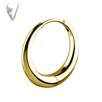 Valkyrie -  CoCr Gold pvd - Hoop earrings
