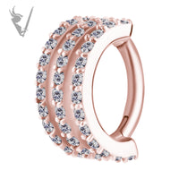 Valkyrie - CoCR Rook Clicker 18k rose gold pvd
