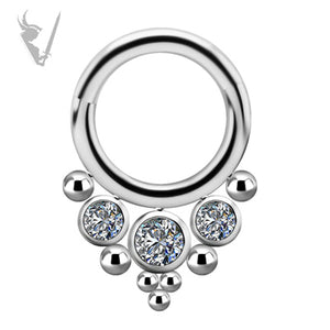 Valkyrie - 16g Titanium Jeweled cluster clicker