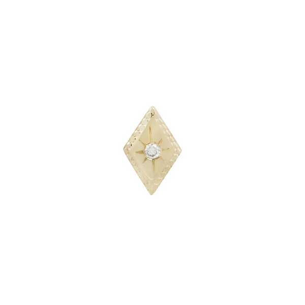 Buddha Jewelry Organics - Etoile - Genuine Diamond - Threadless End