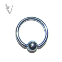 Valkyrie - Titanium anodized captive bead rings
