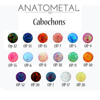 Anatometal - 18k Gold Threadless Queen end
